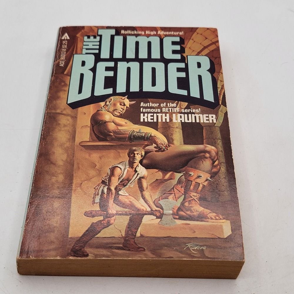 Keith Laumer The Time Bender Paperback 1981 First Ace Printing Sci-Fi Good